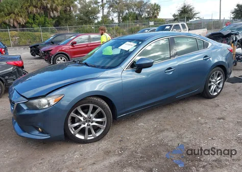 2014 Mazda Mazda6 I Grand Touring z USA, uszkodzony, nr VIN JM1GJ1W64E1146710